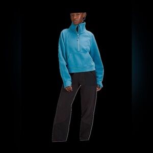 lululemon athletica Blue Half-Zip Sweatshirt